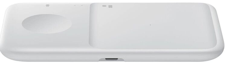 Бездротовий зарядний пристрій Samsung Wireless Charger Duo (EP-P4300TWRGRU) - White: фото 2 з 7