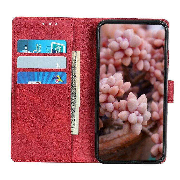 Чохол Deexe Classic Wallet для Samsung Galaxy A31 (A315) - Red: фото 10 з 12