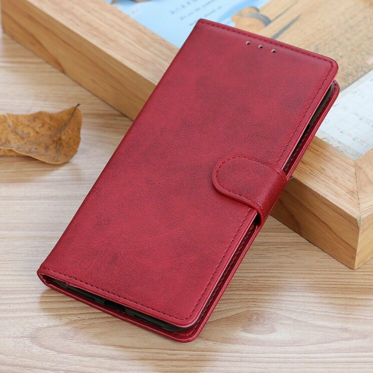Чохол Deexe Classic Wallet для Samsung Galaxy A31 (A315) - Red: фото 12 з 12