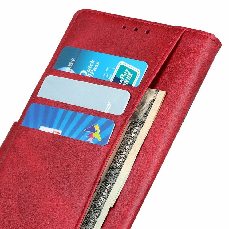 Чохол Deexe Classic Wallet для Samsung Galaxy A31 (A315) - Red: фото 11 з 12