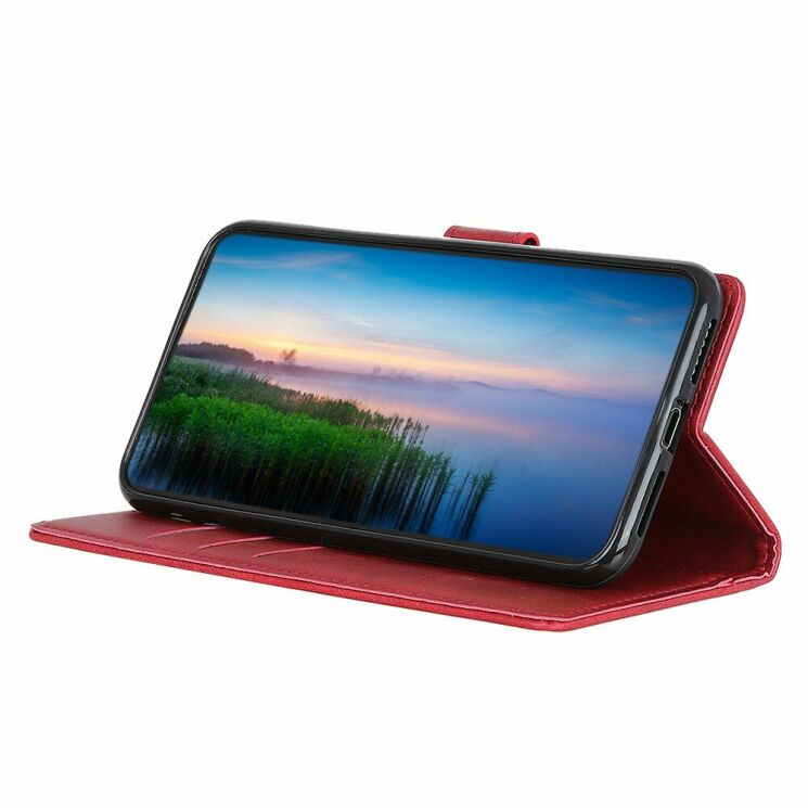 Чохол Deexe Classic Wallet для Samsung Galaxy A31 (A315) - Red: фото 9 з 12