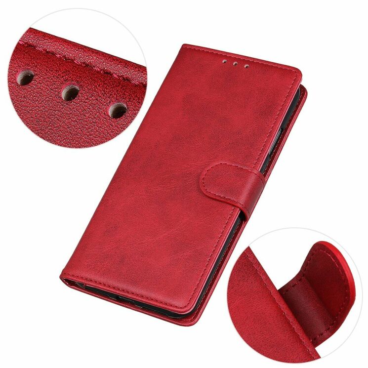 Чохол Deexe Classic Wallet для Samsung Galaxy A31 (A315) - Red: фото 5 з 12