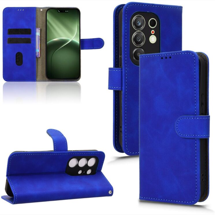 Чохол Deexe Classic Wallet для TECNO Camon 50 - Blue (386332L) Чохол Deexe Classic Wallet для TECNO Camon 50 - Blue: фото 7 з 7