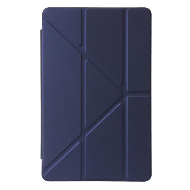 Чохол Deexe Origami Case для Xiaomi Redmi Pad - Dark Blue: фото 2 з 9