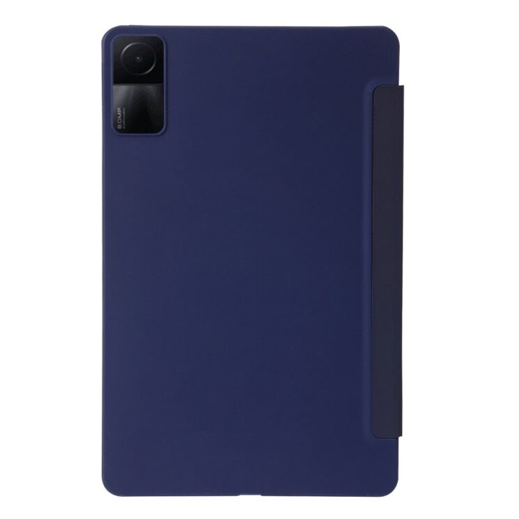 Чохол Deexe Origami Case для Xiaomi Redmi Pad - Dark Blue: фото 3 з 9