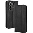 Чехол Deexe Retro Style для Infinix Note 50 / Note 50 Pro - Black (379200B)