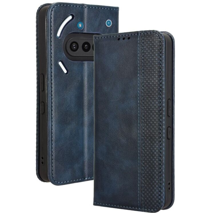 Чохол Deexe Retro Style для Nothing Phone (3a) - Blue: фото 8 з 19