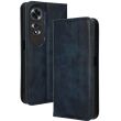 Чехол Deexe Retro Style для OPPO A60 - Blue (357410L)