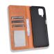 Чехол Deexe Retro Style для Samsung Galaxy A12 (A125) / A12 Nacho (A127) / M12 (M127) - Brown (260311Z). Фото 4 из 14