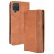 Чехол Deexe Retro Style для Samsung Galaxy A12 (A125) / A12 Nacho (A127) / M12 (M127) - Brown (260311Z). Фото 1 из 14