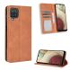 Чехол Deexe Retro Style для Samsung Galaxy A12 (A125) / A12 Nacho (A127) / M12 (M127) - Brown (260311Z). Фото 2 из 14