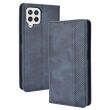 Чехол Deexe Retro Style для Samsung Galaxy A22 (A225) / M22 (M225) - Blue (277527L)