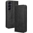 Чохол Deexe Retro Style для Samsung Galaxy A35 (A356) - Black (348031B)