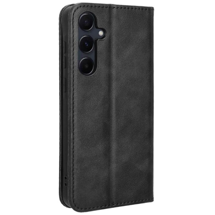 Чохол Deexe Retro Style для Samsung Galaxy A35 (A356) - Black: фото 5 з 7