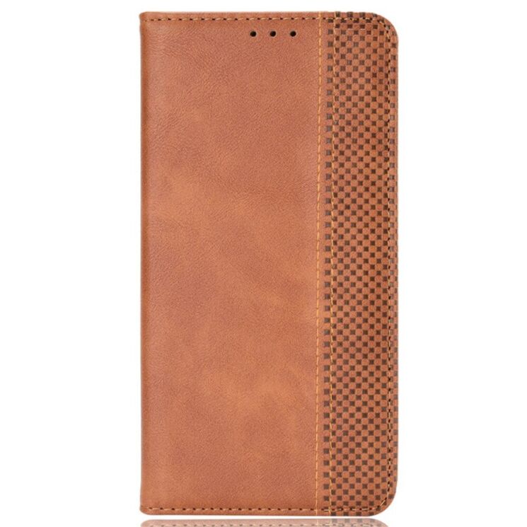 Чехол Deexe Retro Style для Samsung Galaxy S24 - Brown: фото 5 из 7