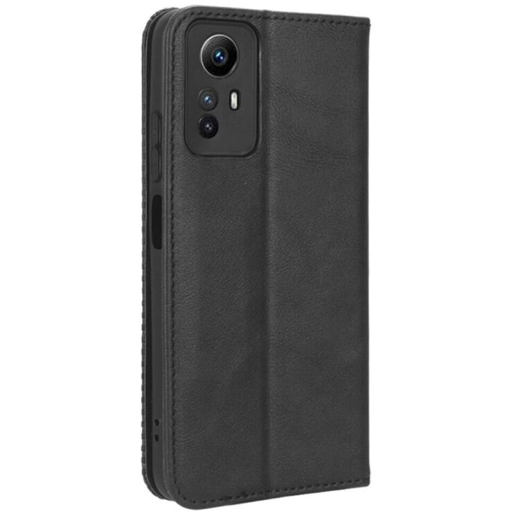 Чохол Deexe Retro Style для Xiaomi Redmi Note 12S - Black: фото 6 з 7