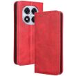Чехол Deexe Retro Style для Xiaomi Redmi Note 14 Pro 5G / Note 14 Pro Plus / Poco X7 - Red (373140R)