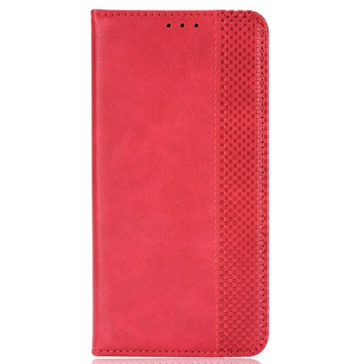 Чехол Deexe Retro Style для Xiaomi Redmi Note 14 Pro 5G / Note 14 Pro Plus / Poco X7 - Red: фото 6 из 7