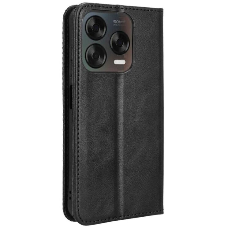 Чехол Deexe Retro Style для ZTE Nubia V70 Design - Black: фото 6 из 7