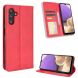 Чохол Deexe Retro Wallet для Samsung Galaxy A13 5G (A136) / A04s (A047) - Red (292513R). Фото 8 з 11
