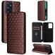 Чехол Deexe Rhombus Book для HMD Pulse / Pulse Pro / Pulse Plus - Brown (354521Z). Фото 5 из 9