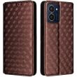Чехол Deexe Rhombus Book для HMD Pulse / Pulse Pro / Pulse Plus - Brown (354521Z)