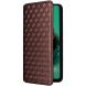 Чехол Deexe Rhombus Book для HMD Pulse / Pulse Pro / Pulse Plus - Brown (354521Z). Фото 6 из 9