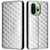 Чохол Deexe Rhombus Book для OnePlus 15T - Silver: фото 1 з 7