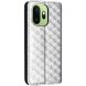 Чохол Deexe Rhombus Book для OnePlus 15T - Silver (410412S). Фото 7 з 7