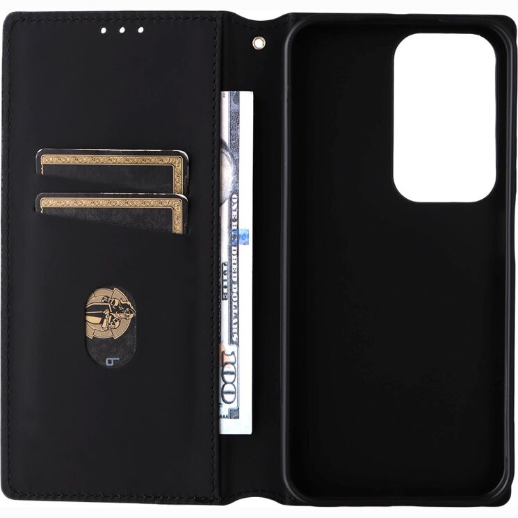 Чохол Deexe Rhombus Book для Realme C100i - Brown: фото 5 з 7