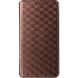 Чохол Deexe Rhombus Book для Xiaomi Redmi Note 17 Pro - Brown (429522Z). Фото 6 з 7