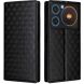 Чохол Deexe Rhombus Book для ZTE Nubia Music - Black (360310B). Фото 1 з 9