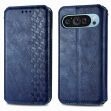 Чехол Deexe Rhombus Wallet для Google Pixel 11 / 11 Pro - Blue (425517L)