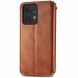 Чехол Deexe Rhombus Wallet для Motorola Edge 40 Neo - Brown (340036Z). Фото 5 из 6
