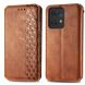 Чехол Deexe Rhombus Wallet для Motorola Edge 40 Neo - Brown (340036Z). Фото 1 из 6