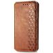 Чехол Deexe Rhombus Wallet для Motorola Moto G54 / G54 Power - Brown (340245Z). Фото 5 из 7