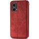 Чехол Deexe Rhombus Wallet для Motorola Moto G85 - Red (357027R). Фото 5 из 10