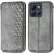 Чохол Deexe Rhombus Wallet для Motorola Moto G86 Power - Grey: фото 1 з 6