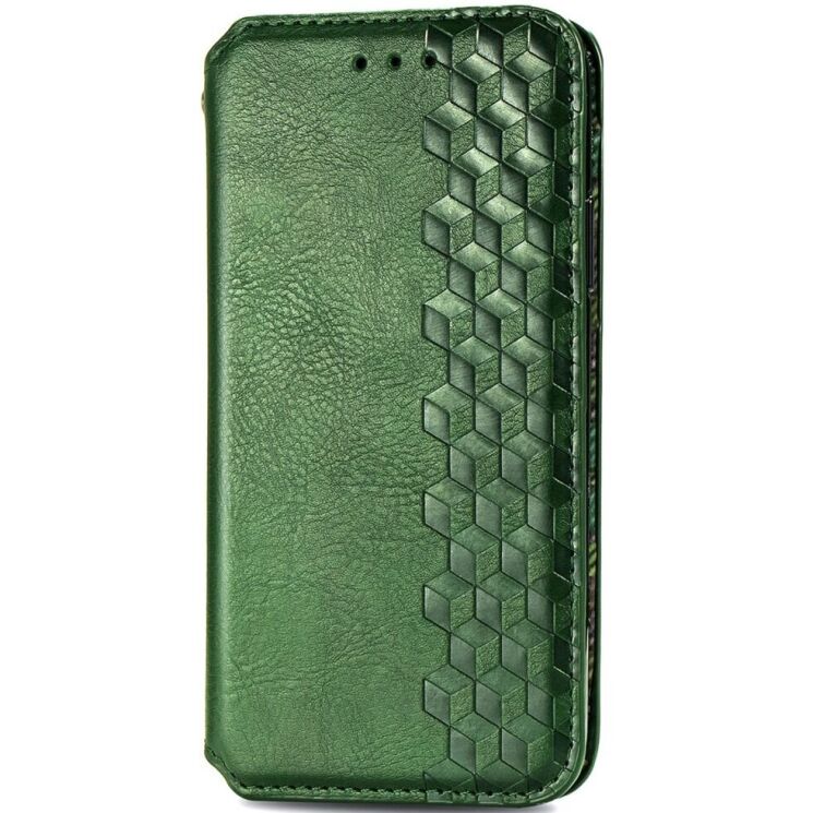 Чехол Deexe Rhombus Wallet для Nothing CMF Phone 1 - Green: фото 4 из 9