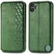 Чехол Deexe Rhombus Wallet для Nothing CMF Phone 1 - Green (370915G). Фото 1 из 9