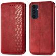 Чехол Deexe Rhombus Wallet для Samsung Galaxy A16 (A165) - Red (365214R)