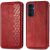 Чехол Deexe Rhombus Wallet для Samsung Galaxy A16 (A165) - Red: фото 1 из 7