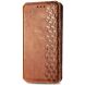 Чехол Deexe Rhombus Wallet для Xiaomi Redmi Note 13 Pro 4G / Poco M6 Pro - Brown (345773Z). Фото 5 из 11