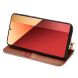 Чехол Deexe Rhombus Wallet для Xiaomi Redmi Note 13 Pro 4G / Poco M6 Pro - Brown (345773Z). Фото 3 из 11