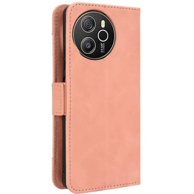 Чохол Deexe Wallet Stand для Blackview Shark 8 / Oscal Tiger 12 - Pink: фото 6 з 7