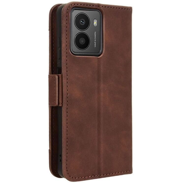 Чехол Deexe Wallet Stand для HMD Fusion - Brown: фото 6 из 7