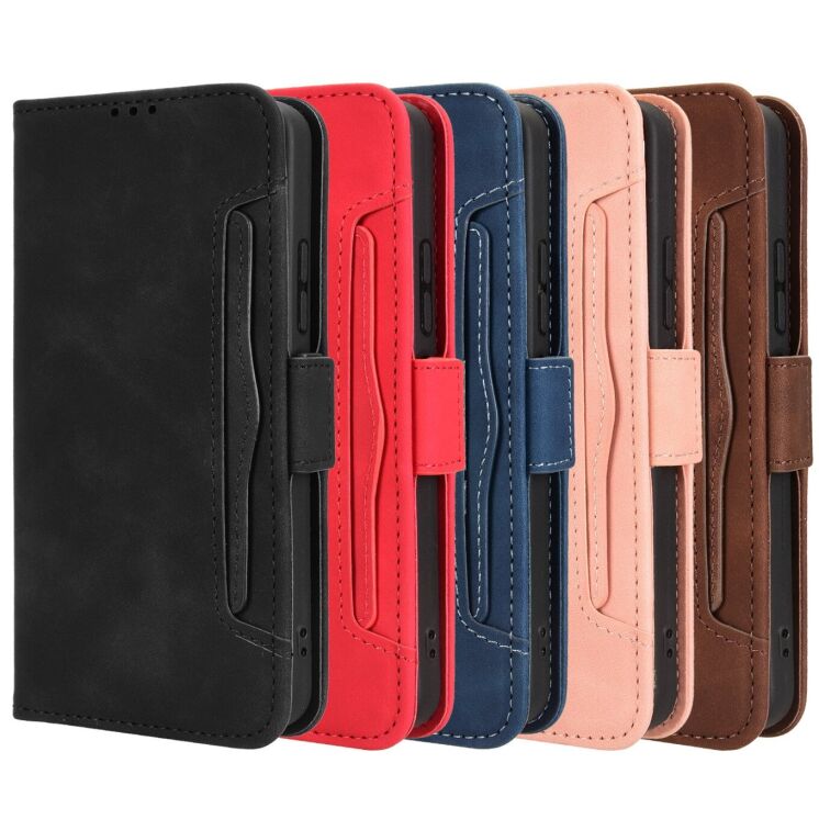 Чохол Deexe Wallet Stand для Infinix Smart 10 - Black: фото 8 з 13