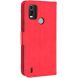 Чехол Deexe Wallet Stand для Nokia C21 Plus - Red (299905R). Фото 4 из 6