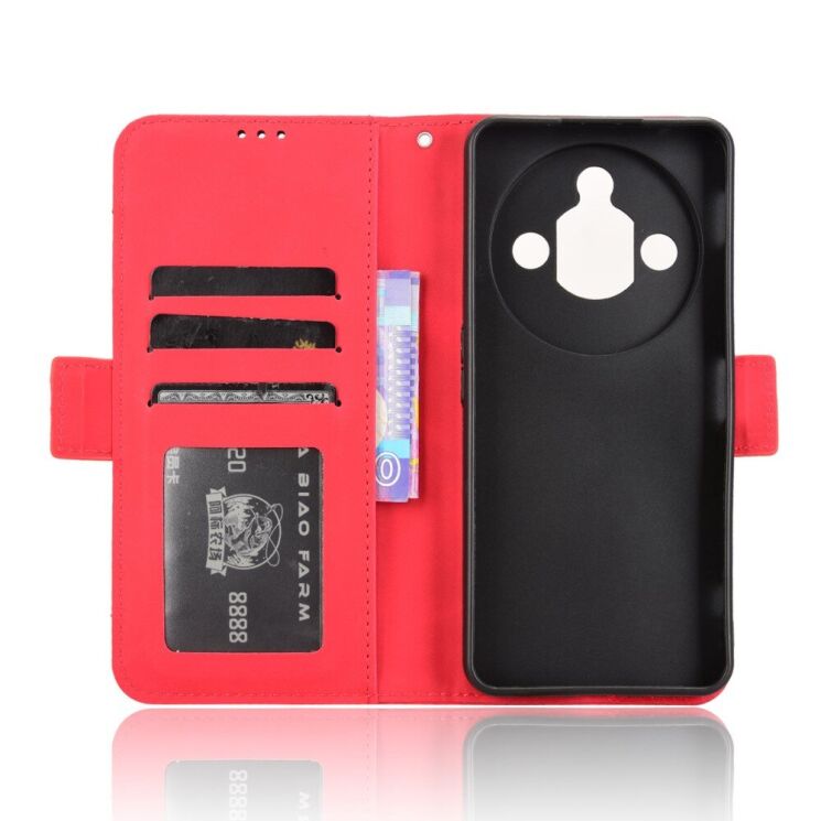 Чехол Deexe Wallet Stand для ZTE Nubia Focus Pro - Red: фото 4 из 8