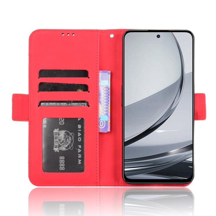 Чехол Deexe Wallet Stand для ZTE Nubia Focus Pro - Red: фото 2 из 8